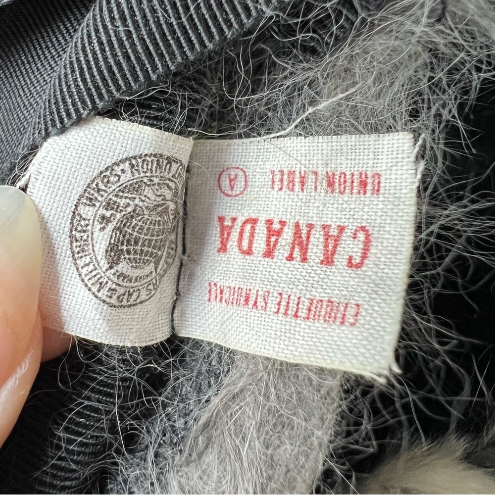 Vintage 60s 70s Simpsons Canadian union made genuine silver fox fur Cossack hat - Picture 9 of 10